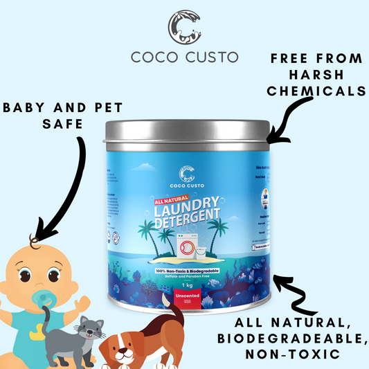 Unscented Baby Safe Laundry Detergent