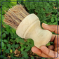 Natural Coir Pan Brush - Pack of 1